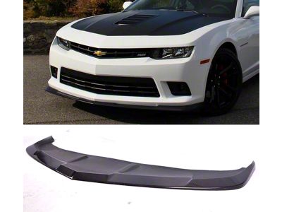 1LE Style Chin Spoiler; Carbon Fiber (14-15 Camaro SS)