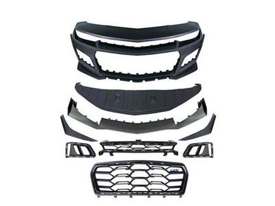 1LE Style Front Bumper; Unpainted (10-15 Camaro, Excluding ZL1)