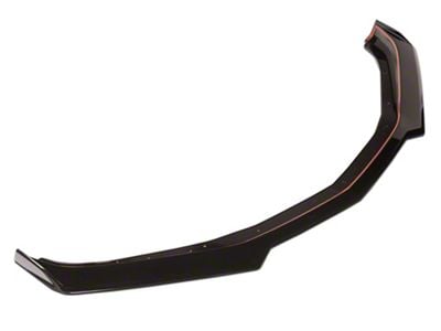1LE Style Front Chin Splitter Lip; Gloss Black (19-23 Camaro, Excluding ZL1)