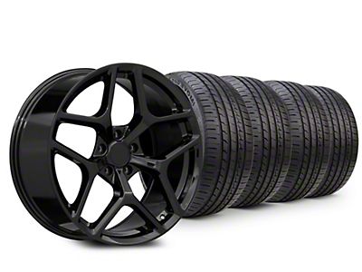 2)20 x10 (2) 20 x11 inch Camaro Z28 OE Factory Replica Wheels Satin Black Rims