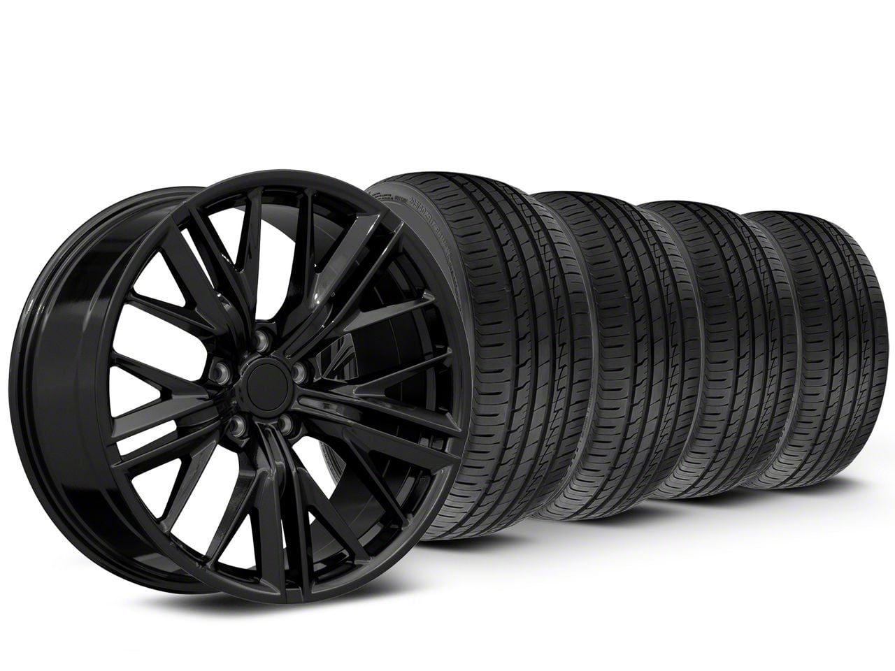 Camaro 20x10 Factory Style Wheels ZL Mesh Style & NITTO High