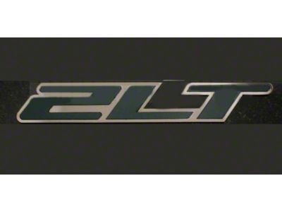 2LT Emblem; Stainless Steel with Black Insert (10-23 Camaro)