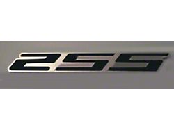 2SS Emblem; Black Stainless Steel/Onyx Etched (10-23 Camaro)