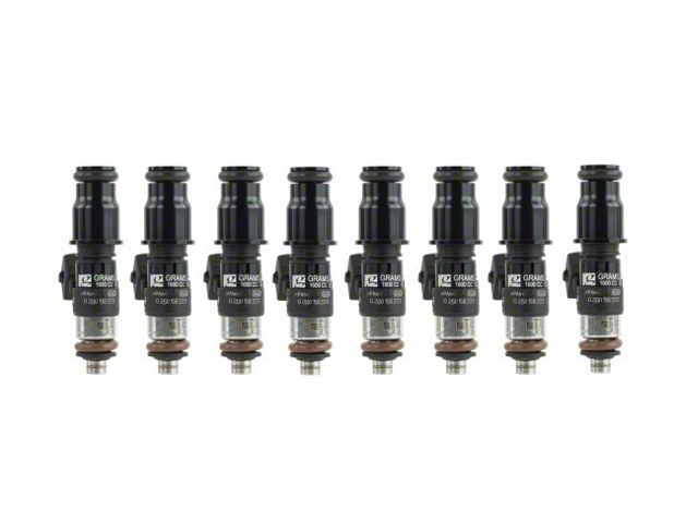 Grams Performance 3-Bar Fuel Injectors; 1600cc (10-15 Camaro SS)