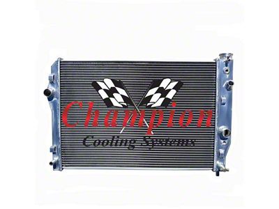 Aluminum Radiator; 3-Row (98-99 5.7L Camaro)