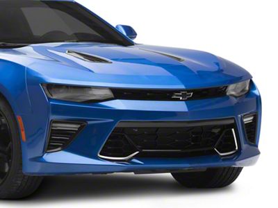 50th Anniversary Mesh Lower Grille; Black (16-18 Camaro SS)