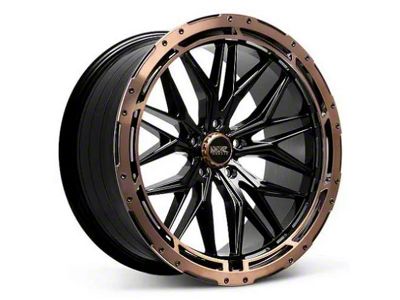 585 Black with Bronze Ring Wheel; 20x8.5; 35mm Offset (16-24 Camaro, Excluding ZL1)