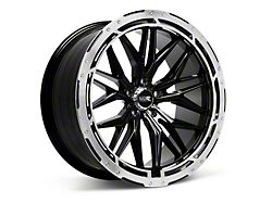 585 Black with Machined Ring Wheel; 20x9.5; 35mm Offset (16-24 Camaro)