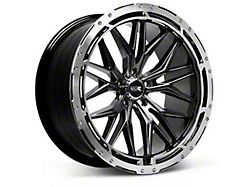 585 Chromium Black with Machined Ring Wheel; 20x8.5; 35mm Offset (16-24 Camaro, Excluding ZL1)