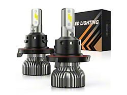 6000K Cool White LED Headlight Bulbs; H13/9008 (10-13 Camaro)