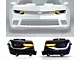 6th Gen Style Projector Headlights; Black Housing; Clear Lens (10-13 Camaro w/ Factory Halogen Headlights, Excluding ZL1)