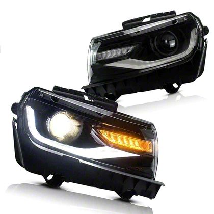 VOMIR『BLACK BOX』6CD＋ポスター 限定200セット Camaro 6th Gen Style Projector Headlights; Black Housing