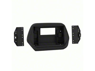 8-Inch Pioneer Multimedia Receiver Car Stereo Dash Kit; Matte Black (16-24 Camaro)