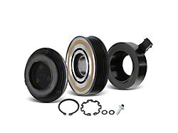 A/C Compressor Clutch Kit with Pulley; 6-Groove (10-15 3.6L Camaro w/ SP17 Compressor)