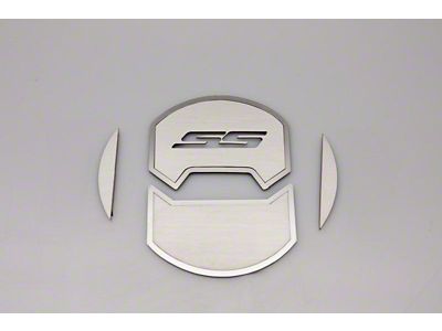 Deluxe Round A/C Vent Duct Covers with SS Logo (10-15 Camaro)
