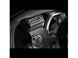 A/C Vent Upper Dash Trim; Polished (10-15 Camaro)