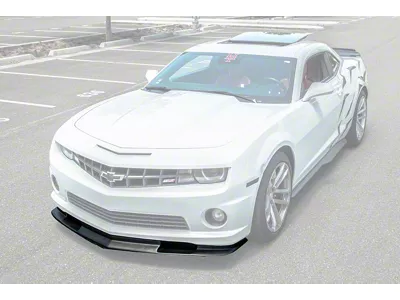 ACS TL1 Style Front Chin Splitter Lip; Primer Black (10-13 Camaro SS)