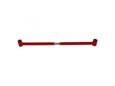 Adjustable Front Subframe Chassis Brace; Bright Red (10-15 Camaro)