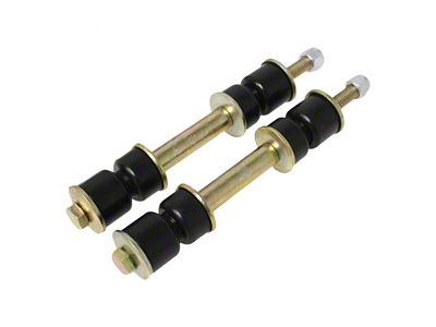 Adjustable Sway Bar End Links; 4-5/8 to 5-1/8-Inch; Black (93-02 Camaro)