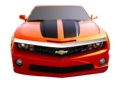 Aeroskin Hood Protector; Chrome (10-15 Camaro)