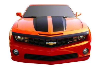 Aeroskin Hood Protector; Dark Smoke (10-15 Camaro)