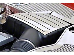 Air Box Filter Cover; Polished; Stock (10-15 Camaro)