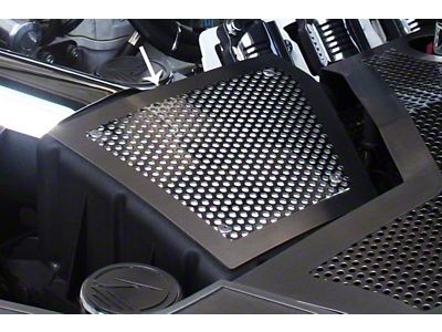 Air Box Filter Cover; Perforated; Stock (10-15 Camaro)