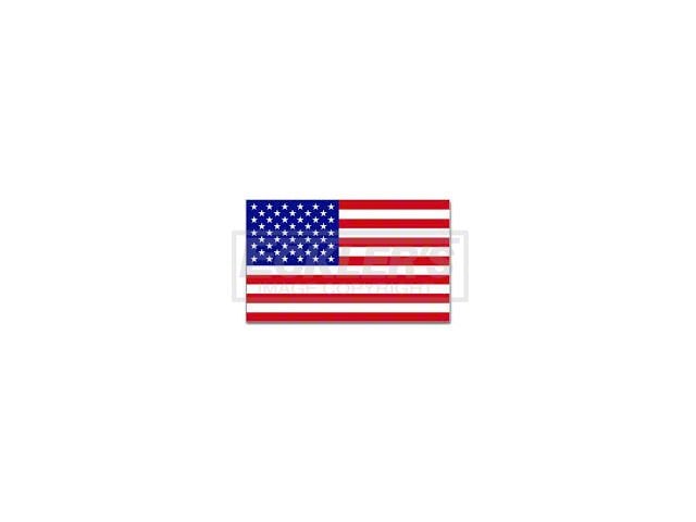 American Flag Decal (Universal; Some Adaptation May Be Required)
