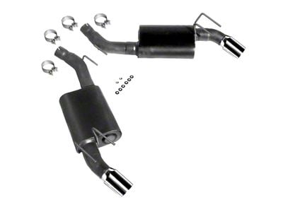 Axle-Back Exhaust with Polished Tips (10-13 Camaro SS Coupe w/o Ground Effects Package)