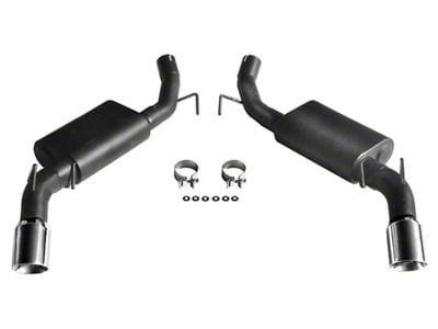 Axle-Back Exhaust with Polished Tips (14-15 Camaro SS w/o NPP Dual Mode Exhaust)