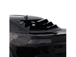 Bakkdraft Rear Window Louver; Gloss Black (10-15 Camaro Coupe)