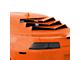 Bakkdraft Quarter Window Louvers; Inferno Orange (10-15 Camaro Coupe)