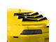 Bakkdraft Quarter Window Louvers; Rally Yellow (10-15 Camaro Coupe)