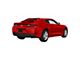 Bakkdraft Rear Window Louvers; Red Hot (16-24 Camaro Coupe)