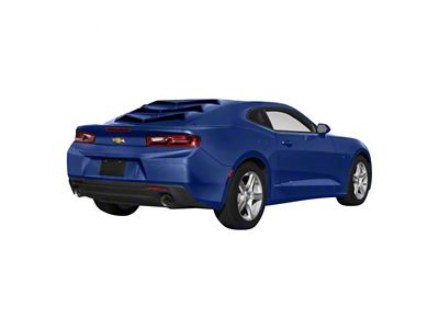 Bakkdraft Rear Window Louvers; Riverside Blue (16-24 Camaro Coupe)