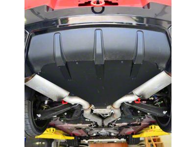 Belly Pan Diffuser; Raw (14-15 Camaro ZL1)