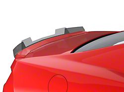 Blade Assault Wicker Bill with Notched Center; Dark Tint (10-15 Camaro SS, ZL1; 16-24 Camaro SS w/ OEM Blade Rear Spoiler)