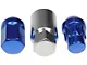 Blue Acorn Wheel Lug Nut Lock Set; M14x1.50; Set of 20 (10-24 Camaro)