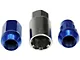 Blue Acorn Wheel Lug Nut Lock Set; M14x1.50; Set of 20 (10-24 Camaro)