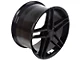 C6 Z06 Style Gloss Black Wheel; 17x9.5 (93-02 Camaro)
