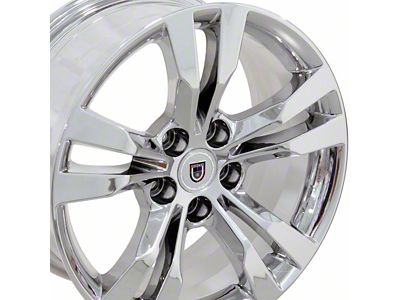 CA15B Chrome Wheel; 18x8.5; 40mm Offset (10-15 Camaro)
