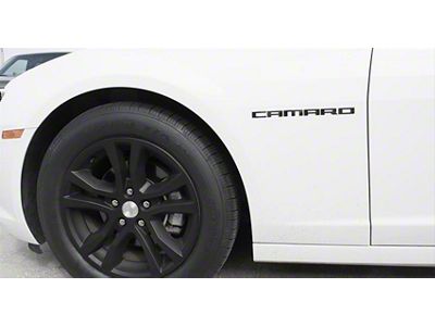 Camaro Block Polished; Stainless; 2-Piece (10-13 Camaro)