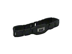 Camaro Carbon Fiber Bracelet; 8.25-Inch