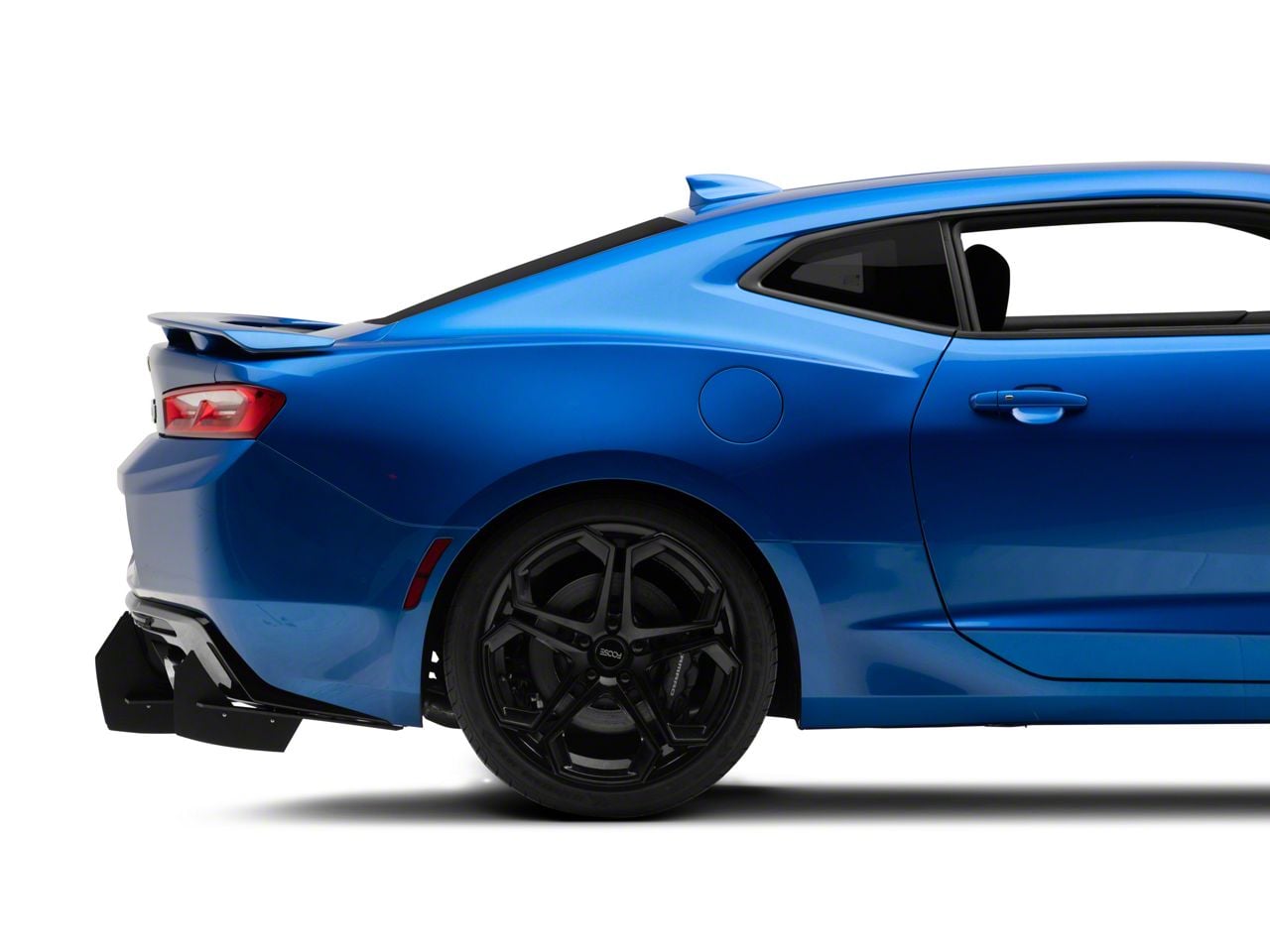 Camaro Centa VR2 Rear Diffuser; Dry Carbon Fiber Vinyl (16-24 Camaro ...