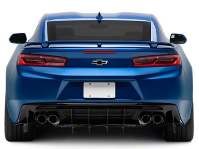 Centa VR2 Rear Diffuser; Gloss Carbon Fiber Vinyl (16-24 Camaro)