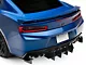 Centa VR2 Rear Diffuser; Gloss Carbon Fiber Vinyl (16-24 Camaro)