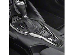 Center Control Panel Cover; Carbon Fiber (16-24 Camaro)