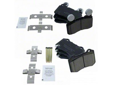 Ceramic Brake Pads; Front and Rear (10-15 Camaro SS)