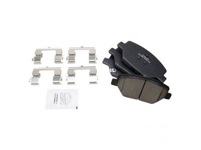 Ceramic Brake Pads; Front Pair (16-18 Camaro LS & LT w/ Single Piston Front Calipers)