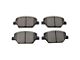 Ceramic Brake Pads; Front Pair (16-18 Camaro LS & LT w/ Single Piston Front Calipers)